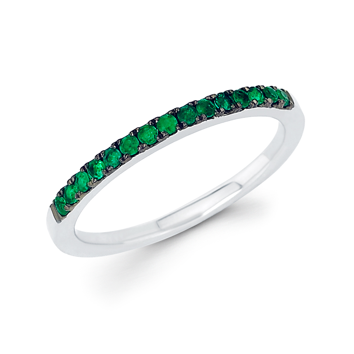 Emerald Stackable Band | Sand and Stone Fine Jewelers